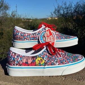 New “WHERE’S WALDO” Vans Authentic